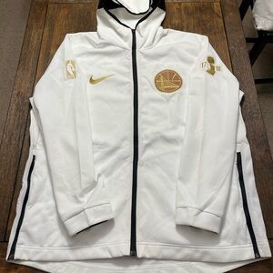 Nike NBA Golden State Warriors Full Zip Jackie Hoodie Champions Back To Back